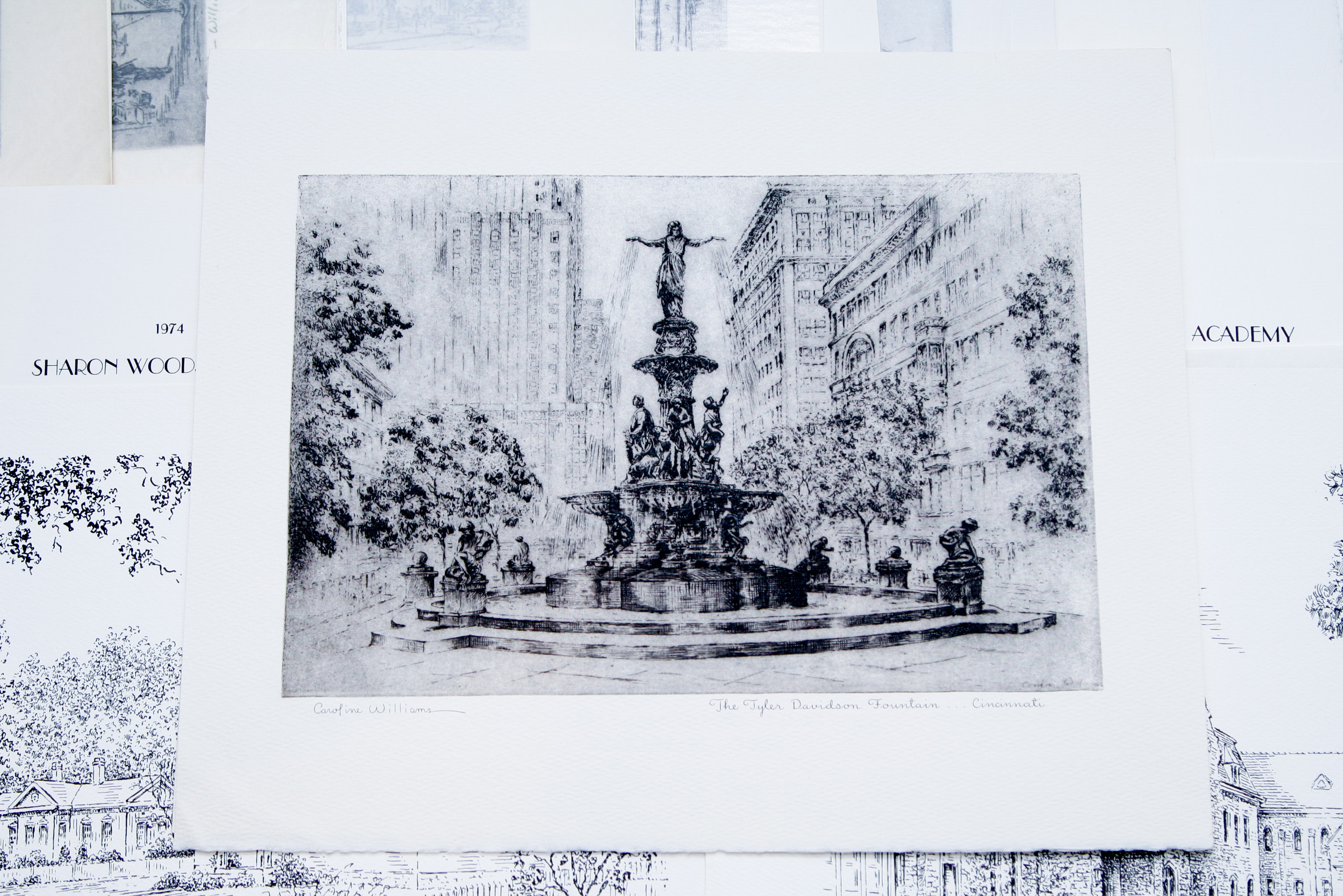 Collection of Caroline Williams Historic Cincinnati Prints