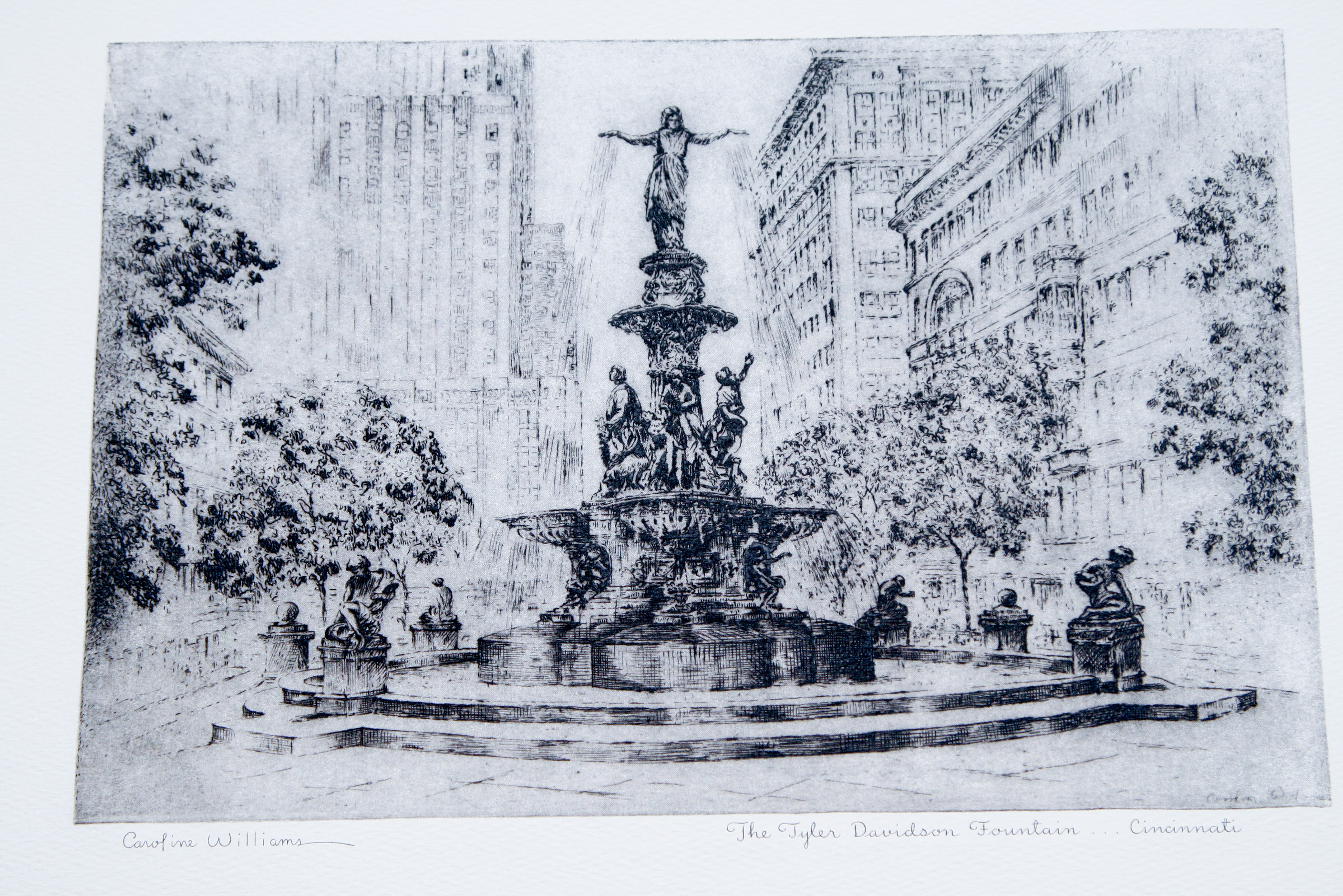 Collection of Caroline Williams Historic Cincinnati Prints