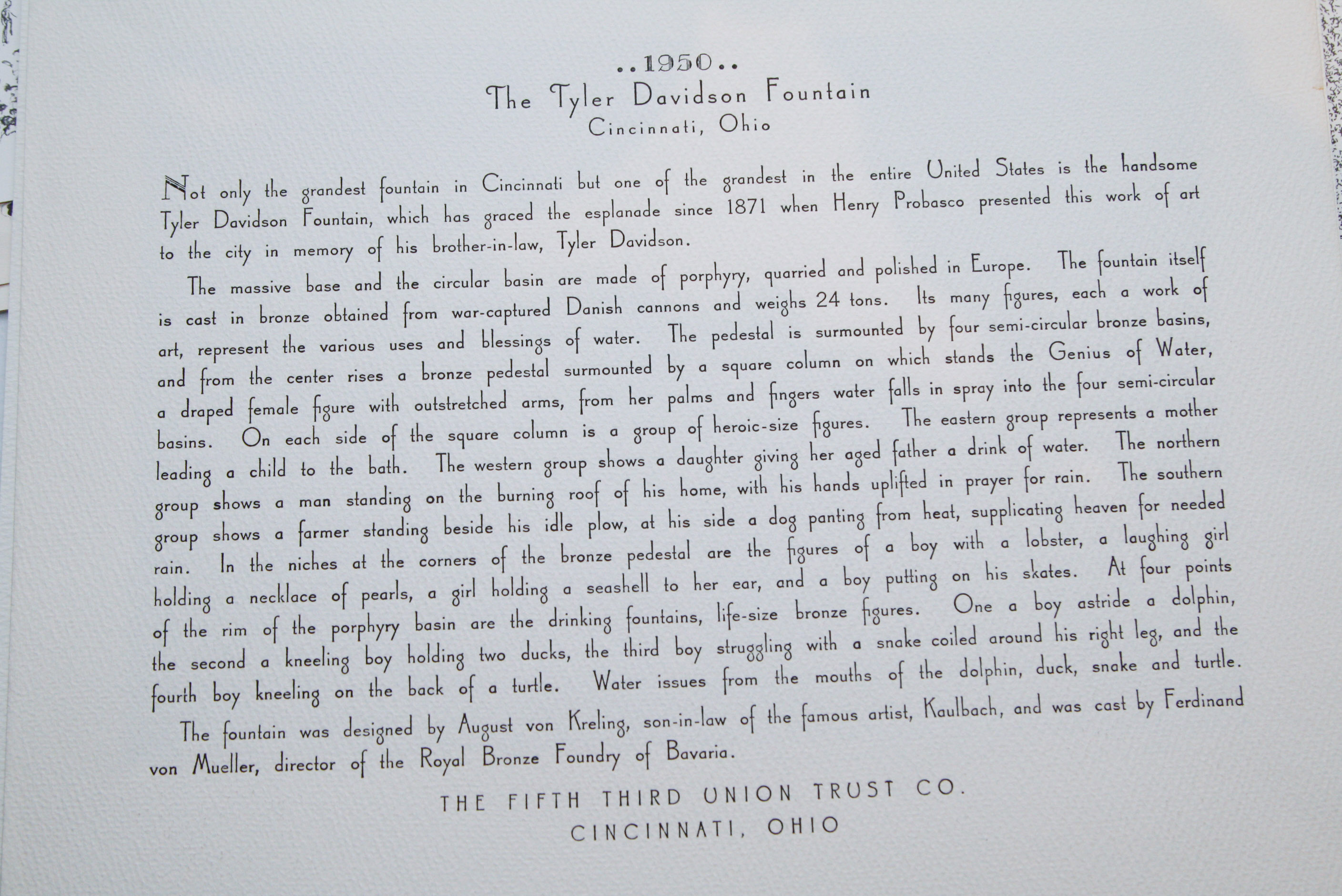 Collection of Caroline Williams Historic Cincinnati Prints