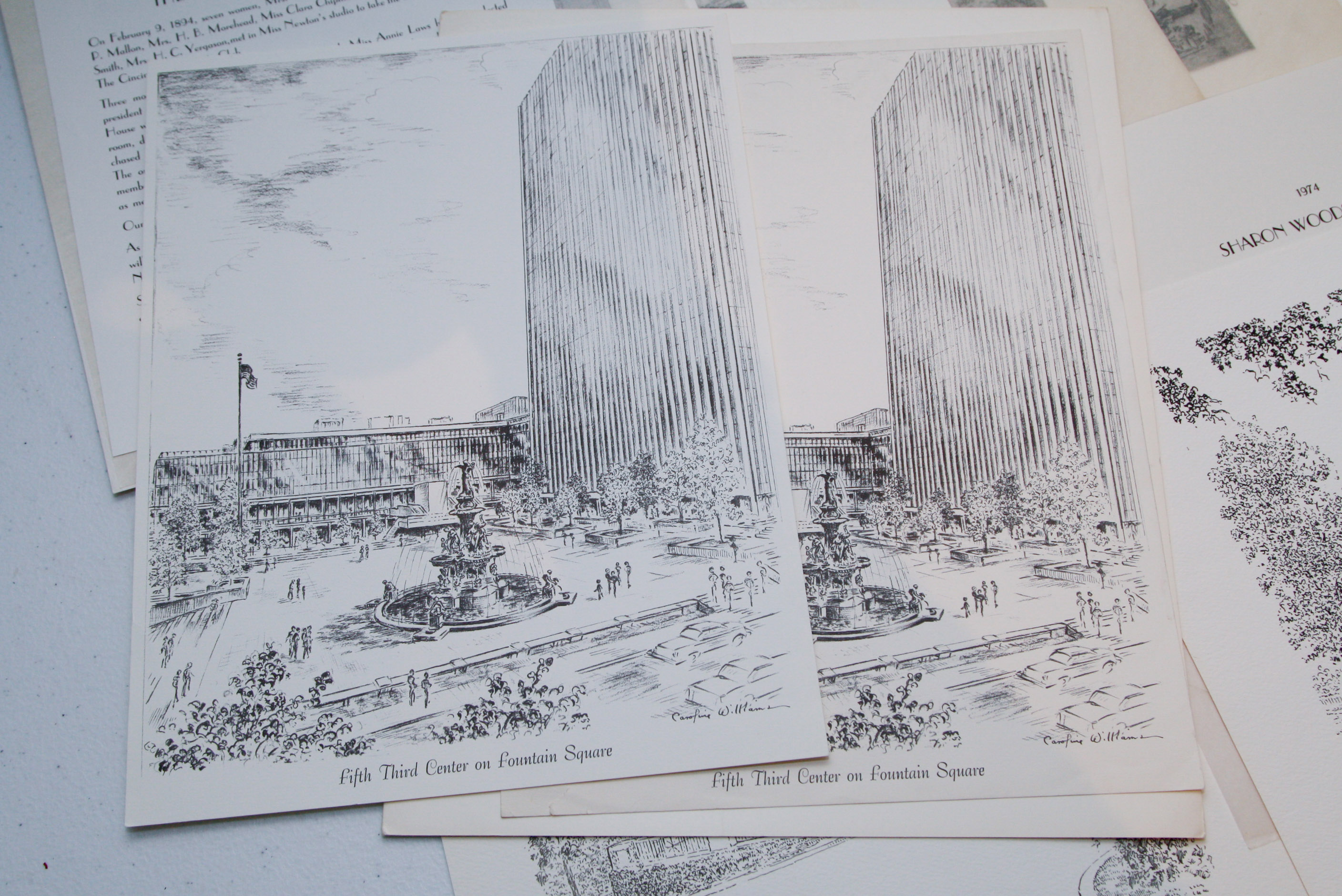 Collection of Caroline Williams Historic Cincinnati Prints