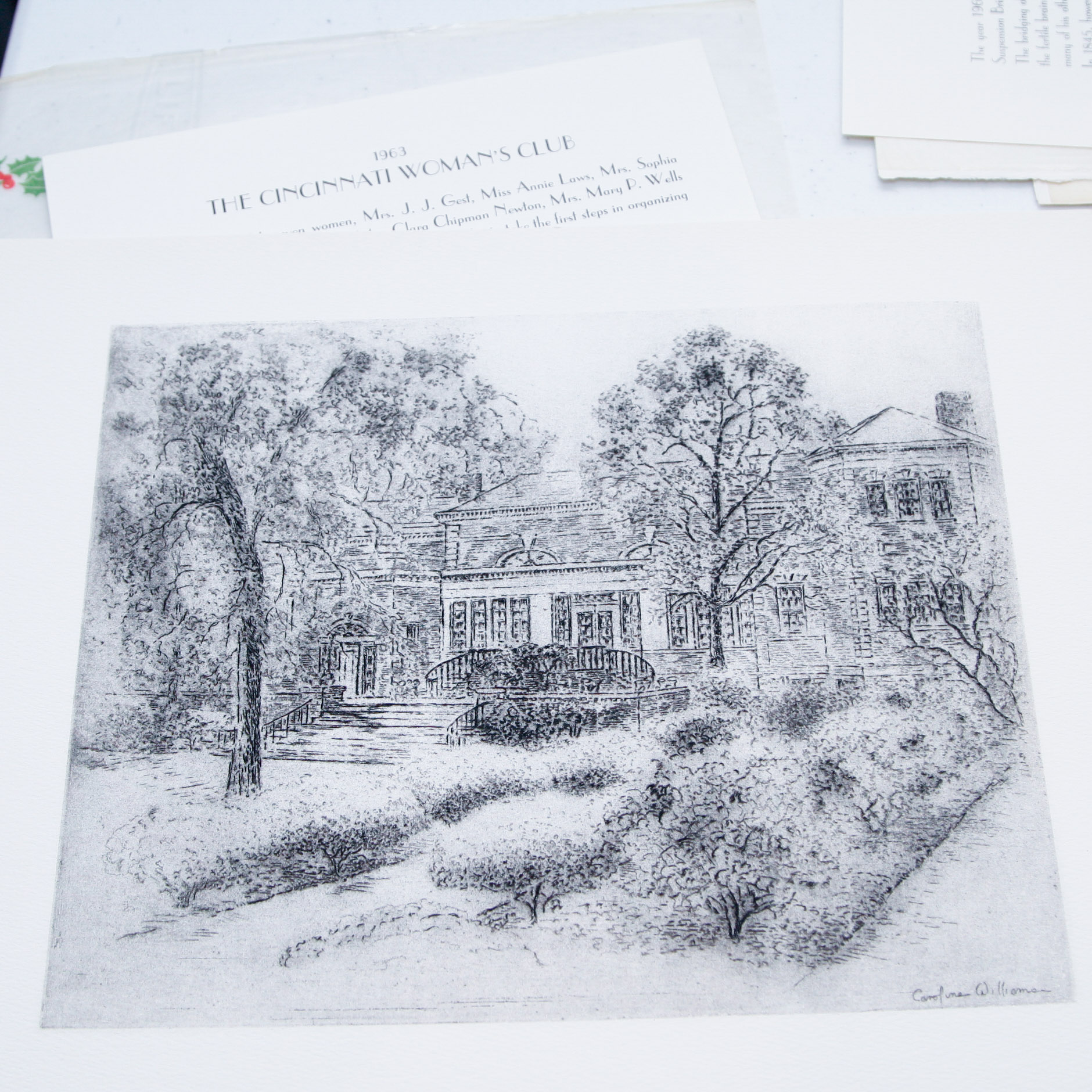 Collection of Caroline Williams Historic Cincinnati Prints