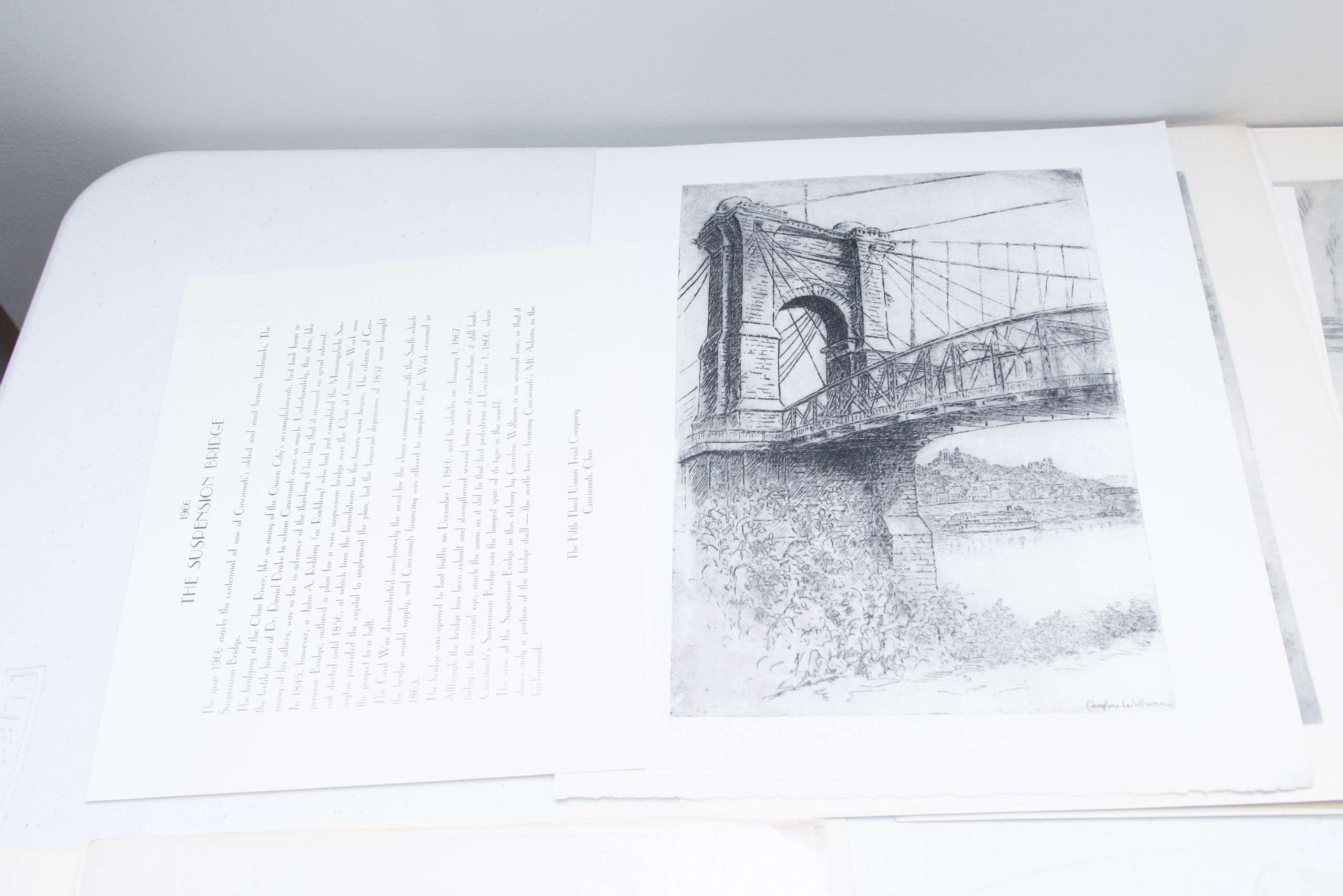 Collection of Caroline Williams Historic Cincinnati Prints