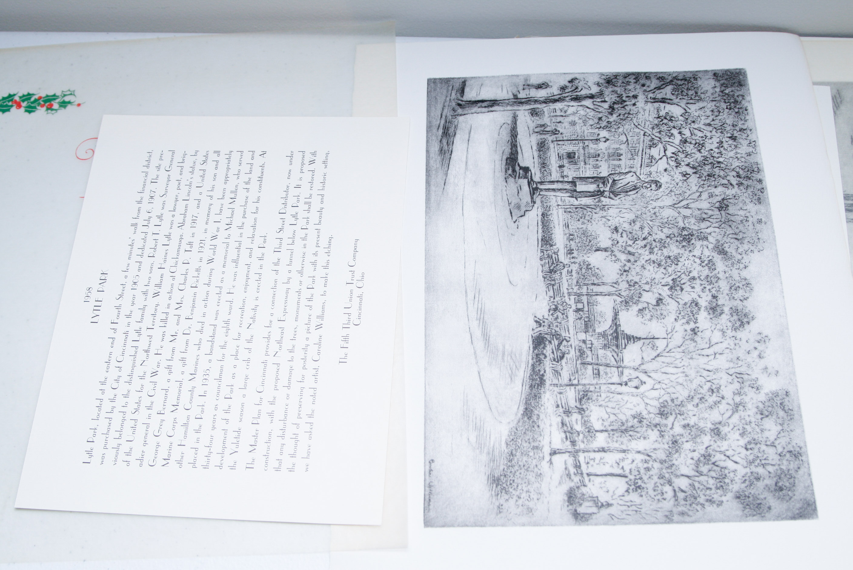 Collection of Caroline Williams Historic Cincinnati Prints