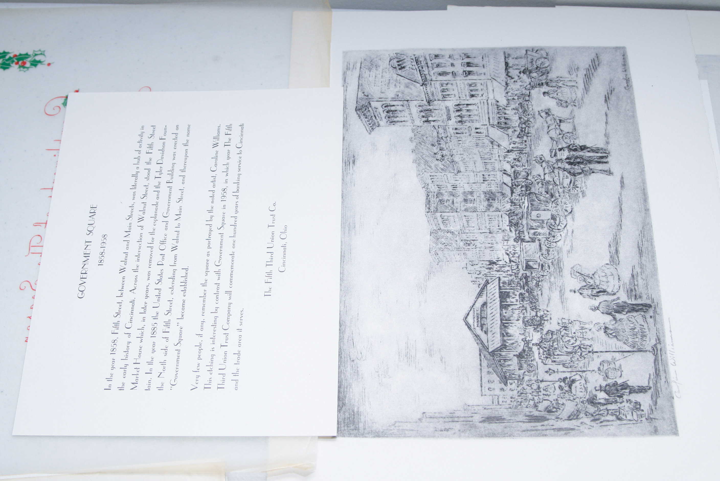 Collection of Caroline Williams Historic Cincinnati Prints