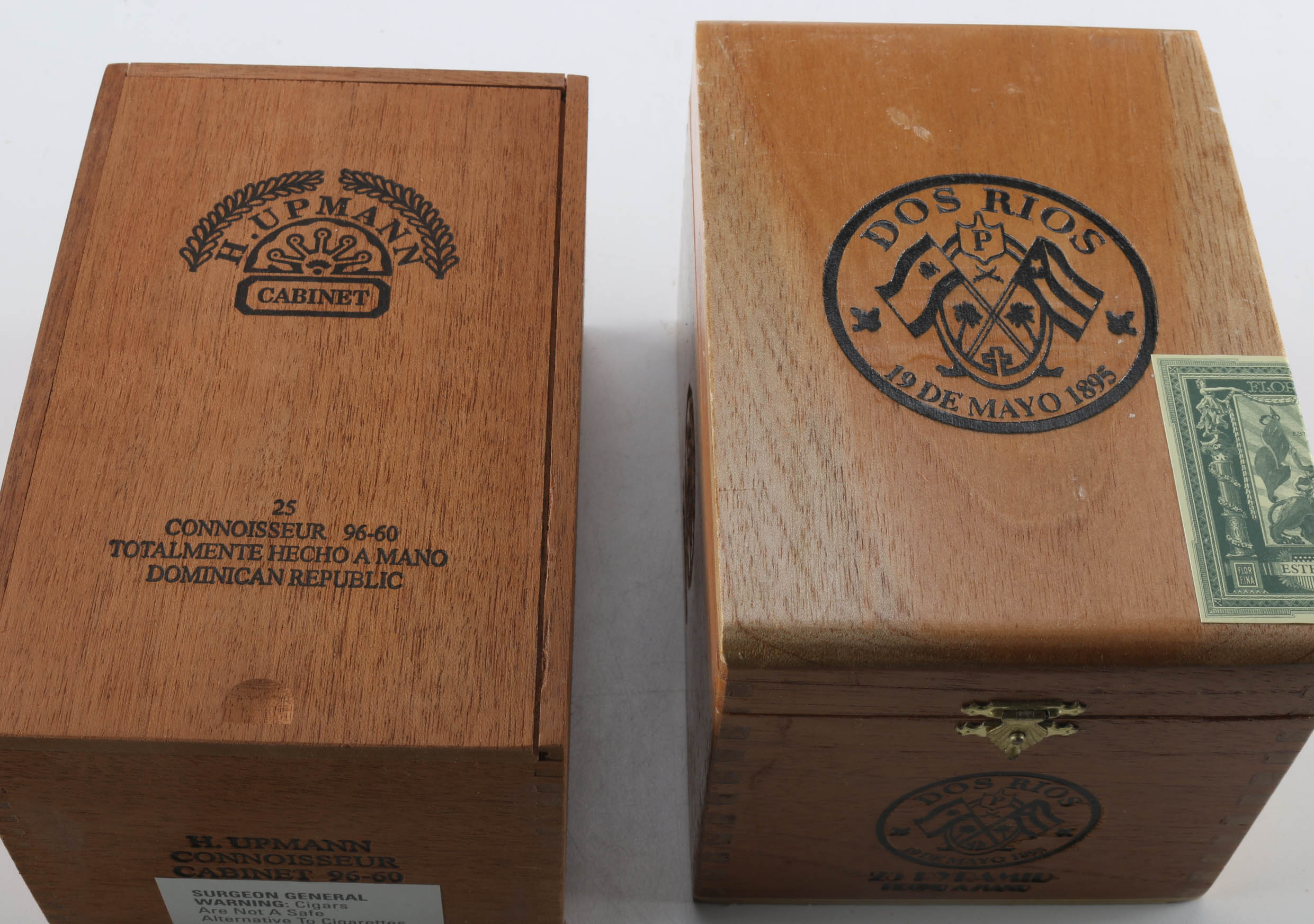 Assorted Cigar and Other Wooden Boxes