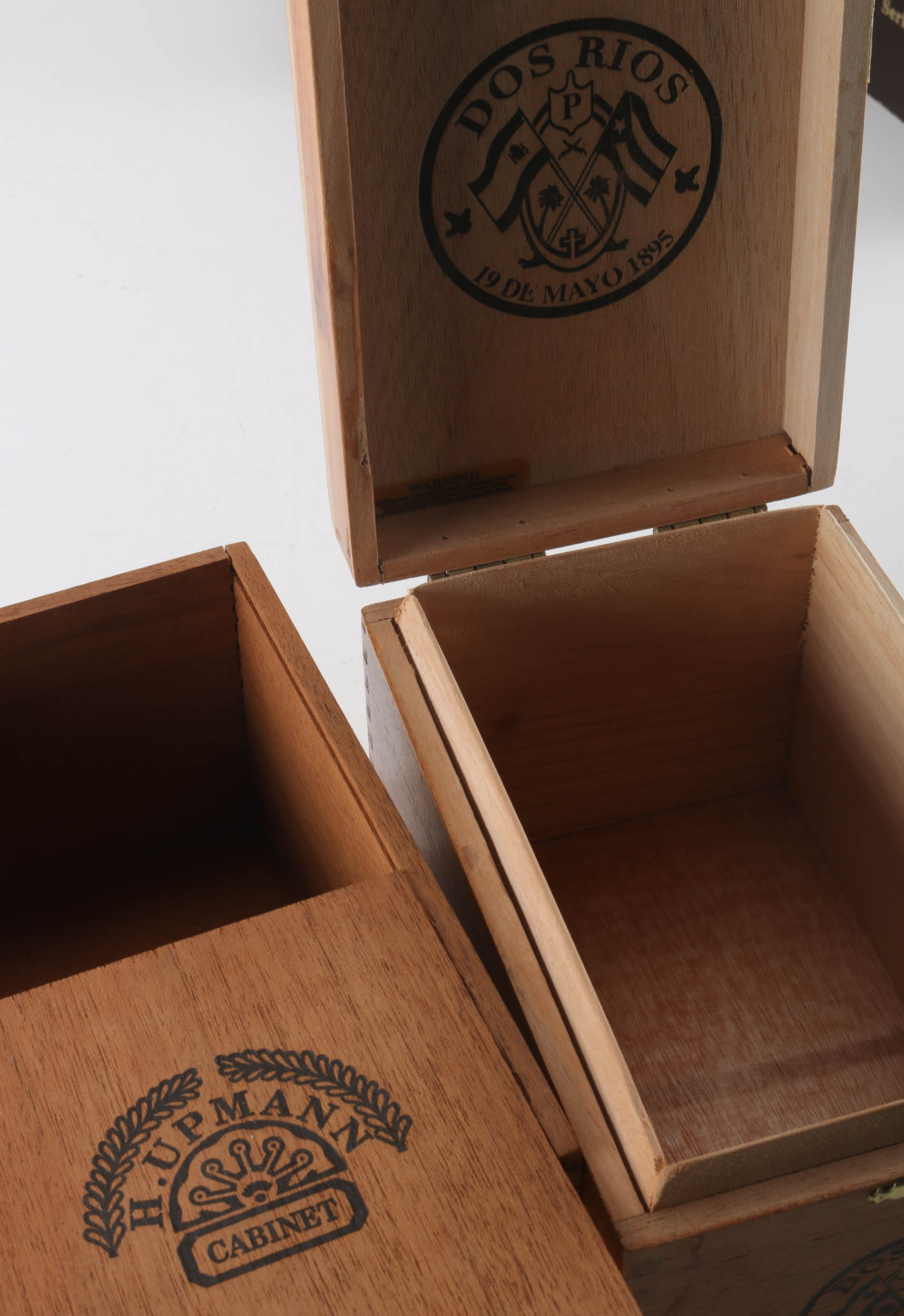 Assorted Cigar and Other Wooden Boxes