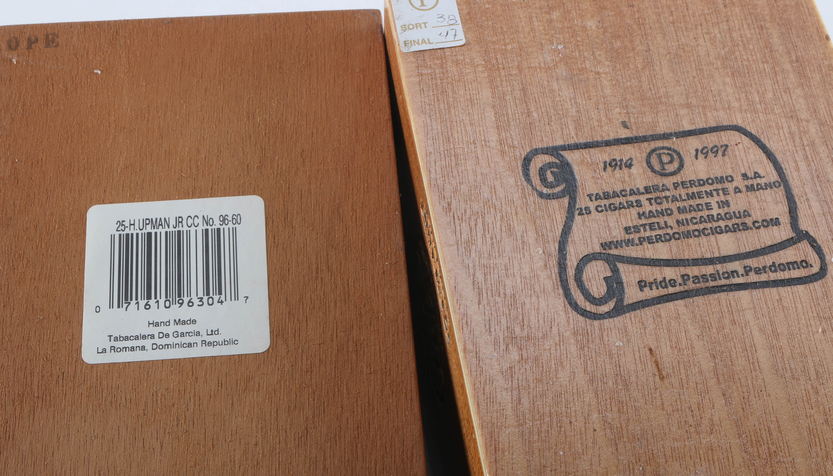 Assorted Cigar and Other Wooden Boxes