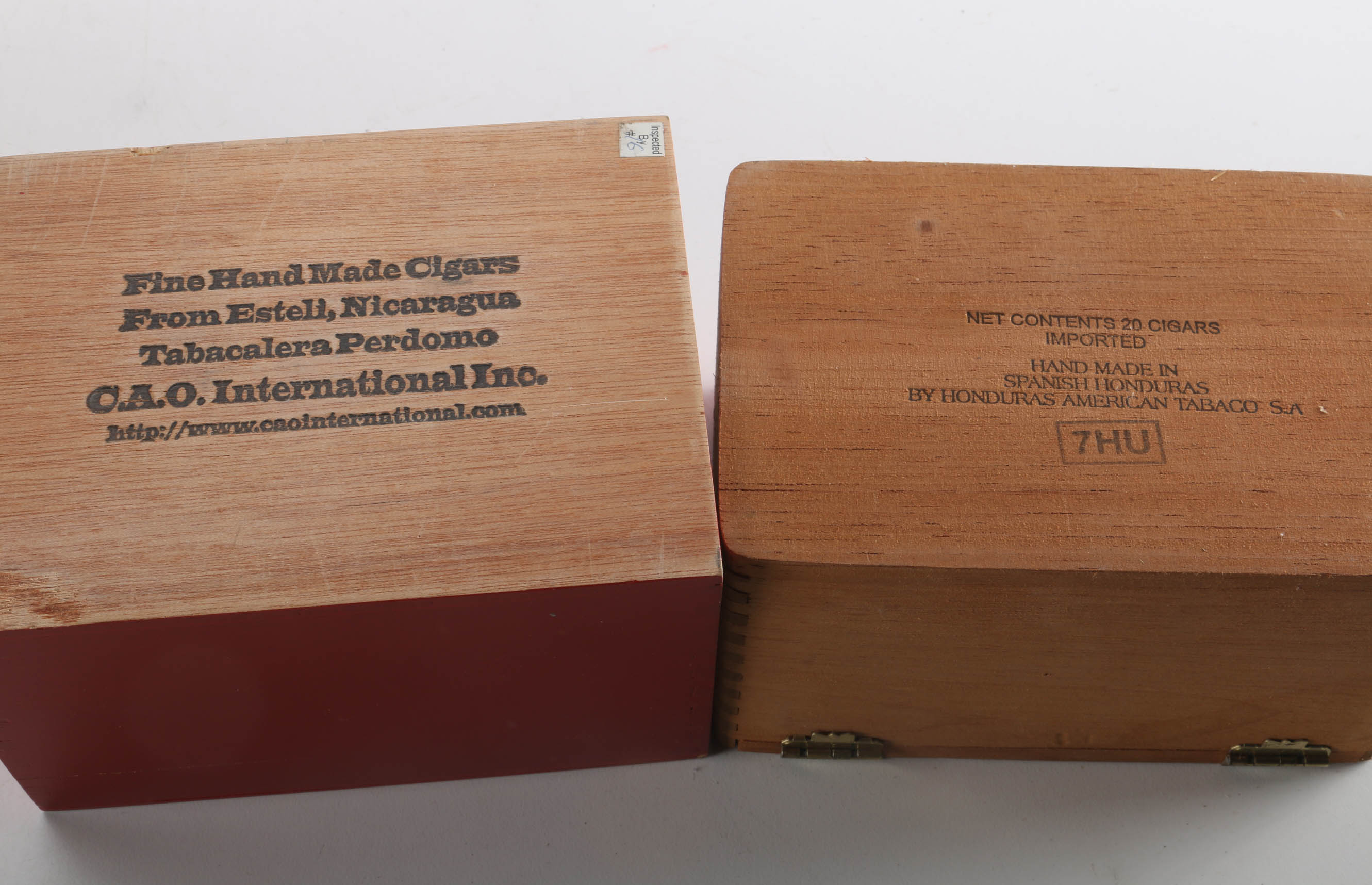 Assorted Cigar and Other Wooden Boxes