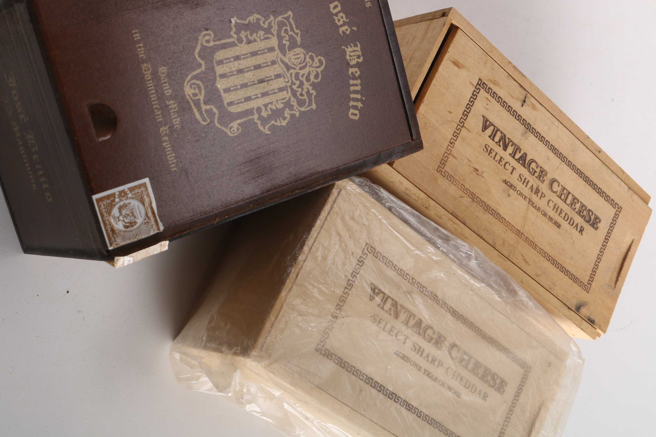 Assorted Cigar and Other Wooden Boxes