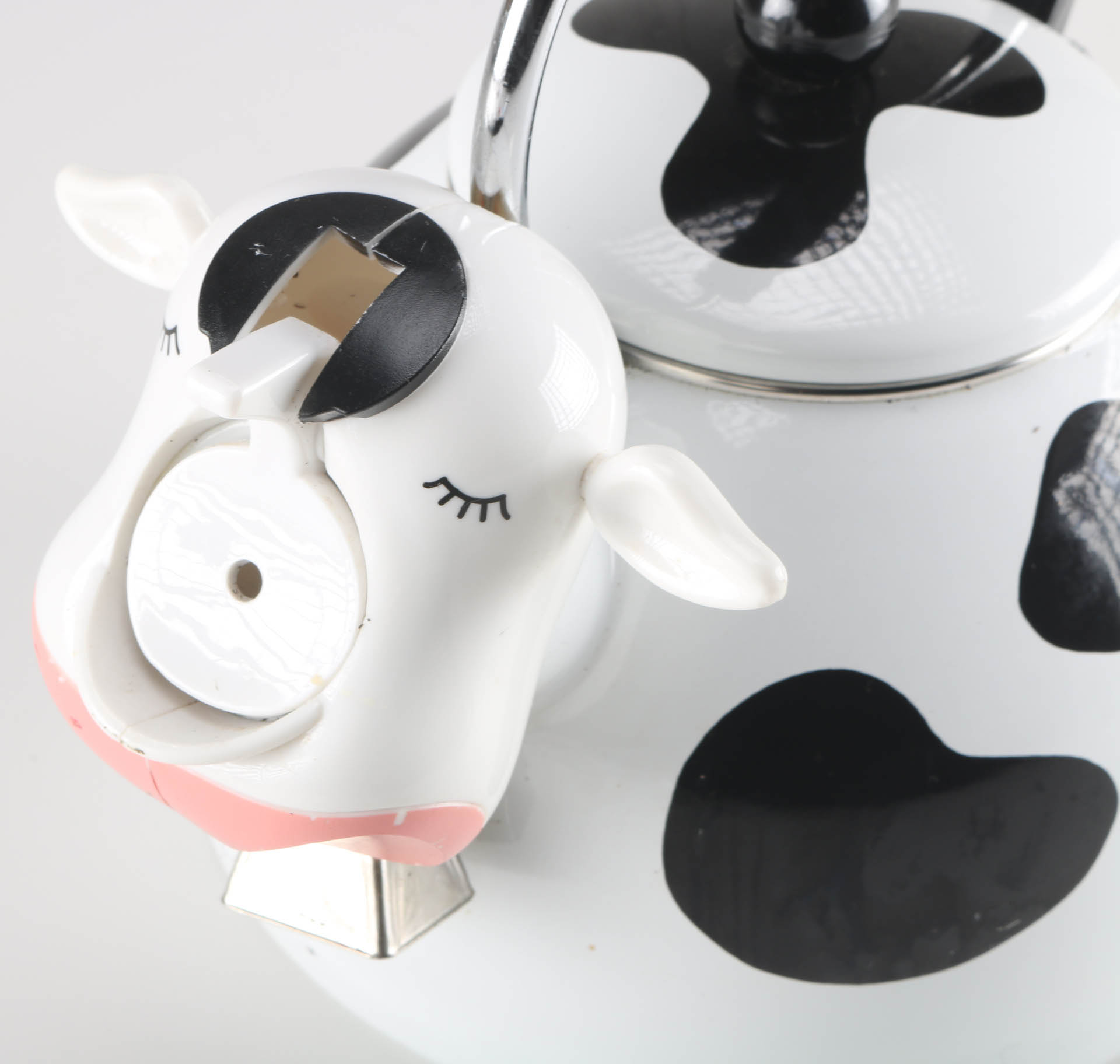 2002 Kamenstein Whistling Cow Tea Kettle