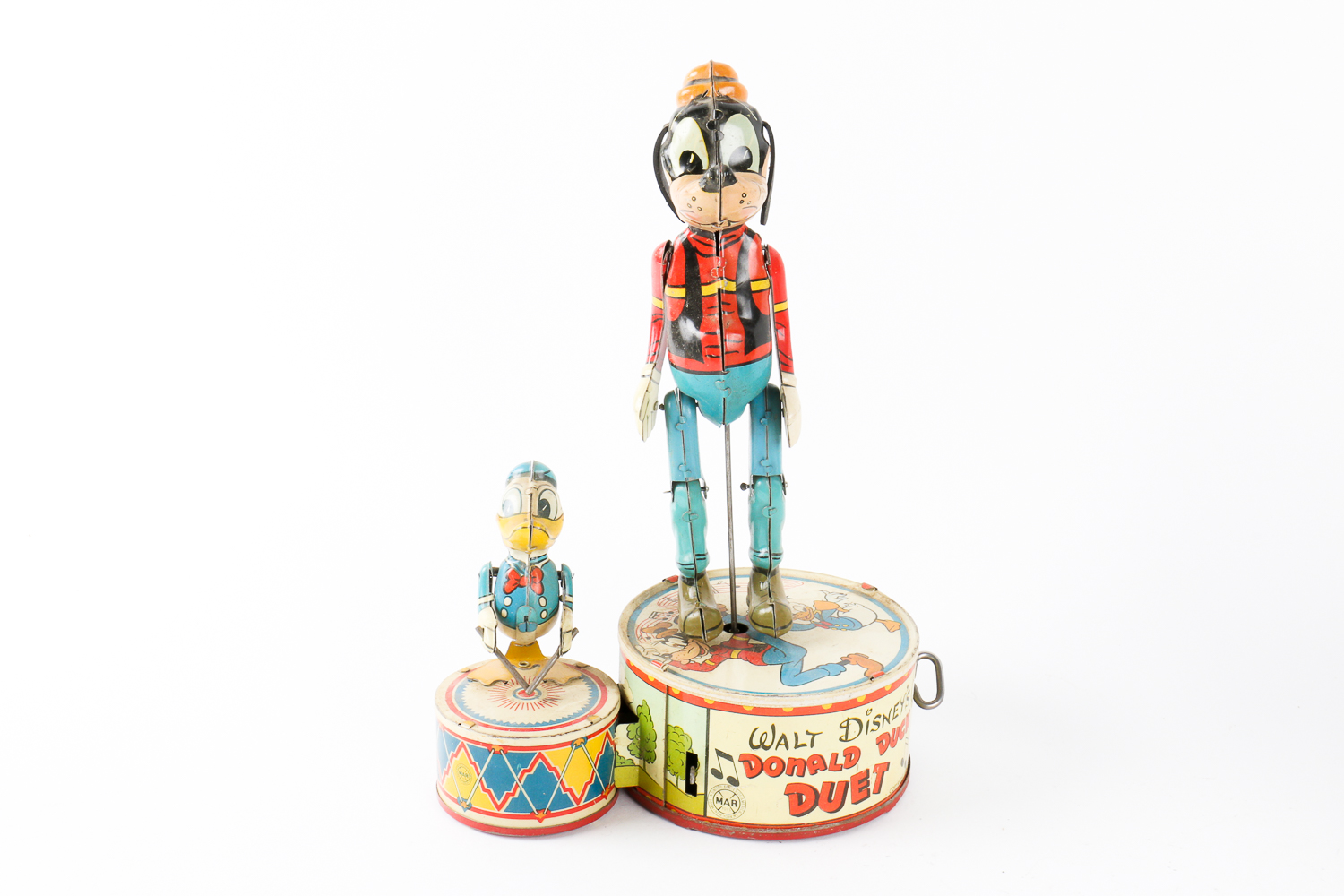 Vintage Metal Cartoon Character Toy Collection