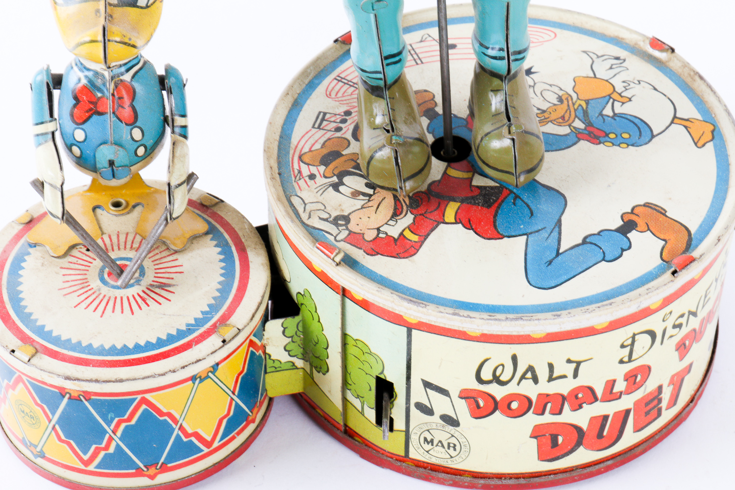 Vintage Metal Cartoon Character Toy Collection