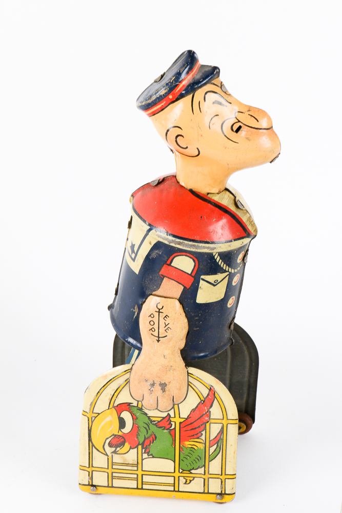 Vintage Metal Cartoon Character Toy Collection