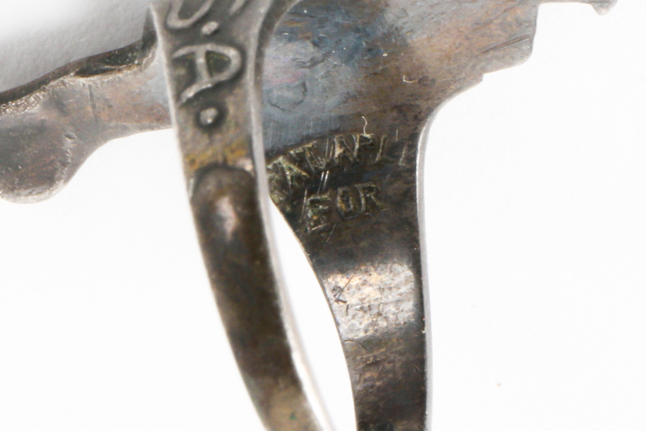 Sterling Silver Military Ring