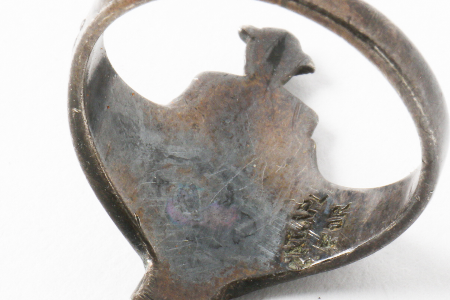 Sterling Silver Military Ring