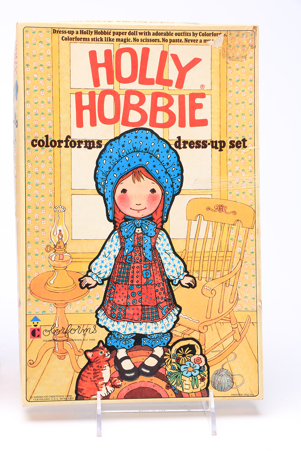 Holly Hobbie Doll and Colorforms Dress-Up Set