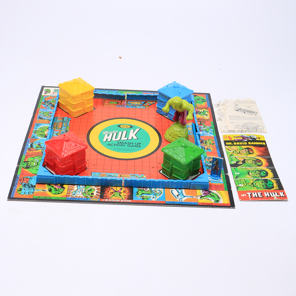 "The Incredible Hulk Smash-Up Action" Board Game