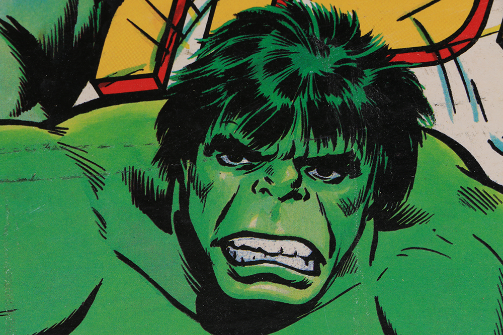 "The Incredible Hulk Smash-Up Action" Board Game