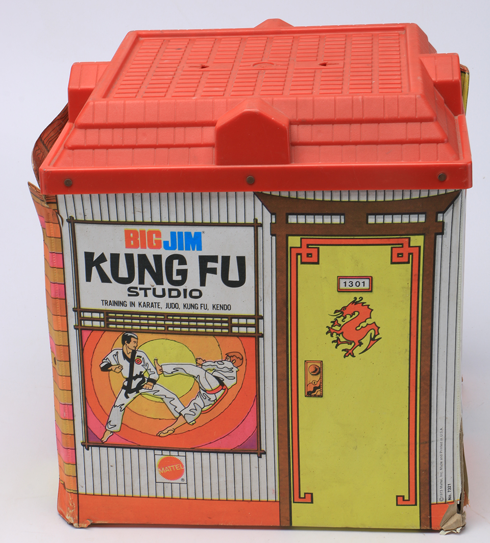 Big Jim Kung Fu Studio Playset and Doll Pair
