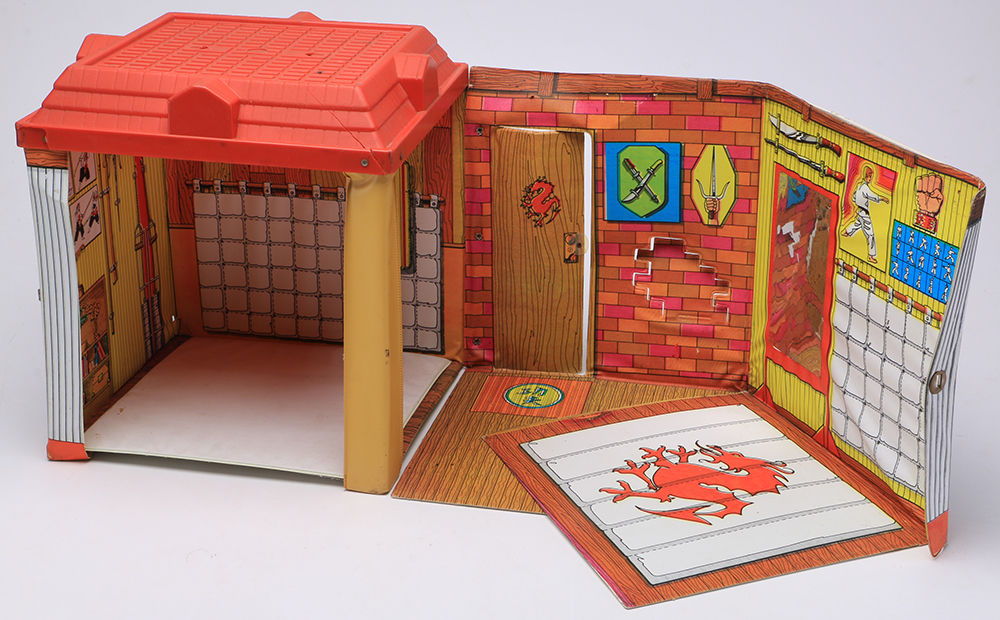 Big Jim Kung Fu Studio Playset and Doll Pair