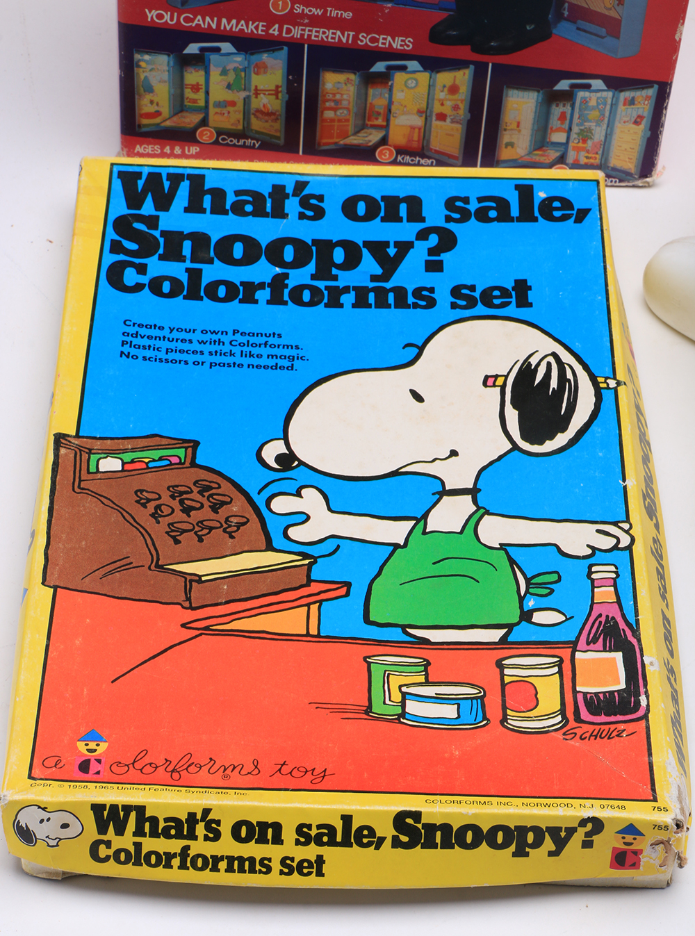 1980s Knickerbocker "Snoopy & Belle" Fashion Dolls with Other Vintage Snoopy Toys