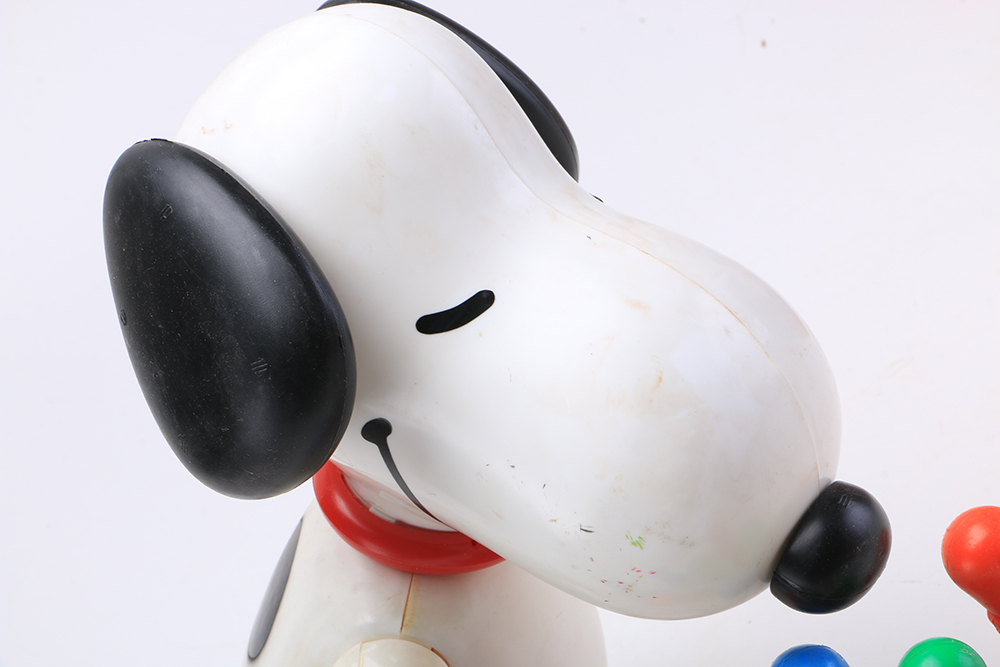 1980s Knickerbocker "Snoopy & Belle" Fashion Dolls with Other Vintage Snoopy Toys