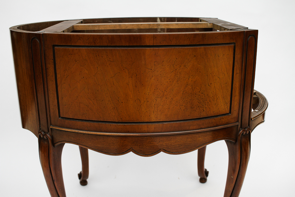 Pair of Weiman Heirloom Marble Topped Antique End Tables