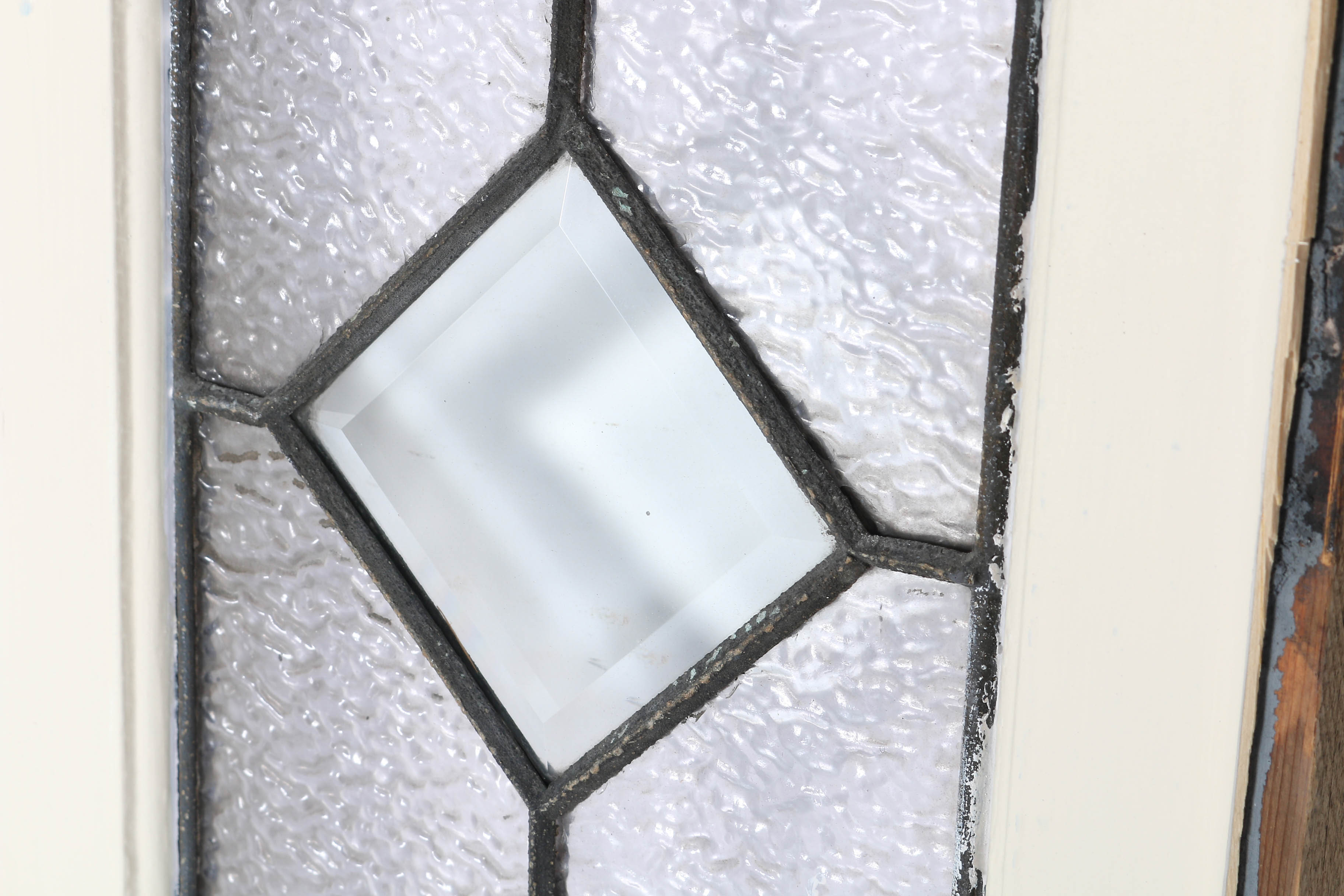 Pair of Antique Stained Glass Windows