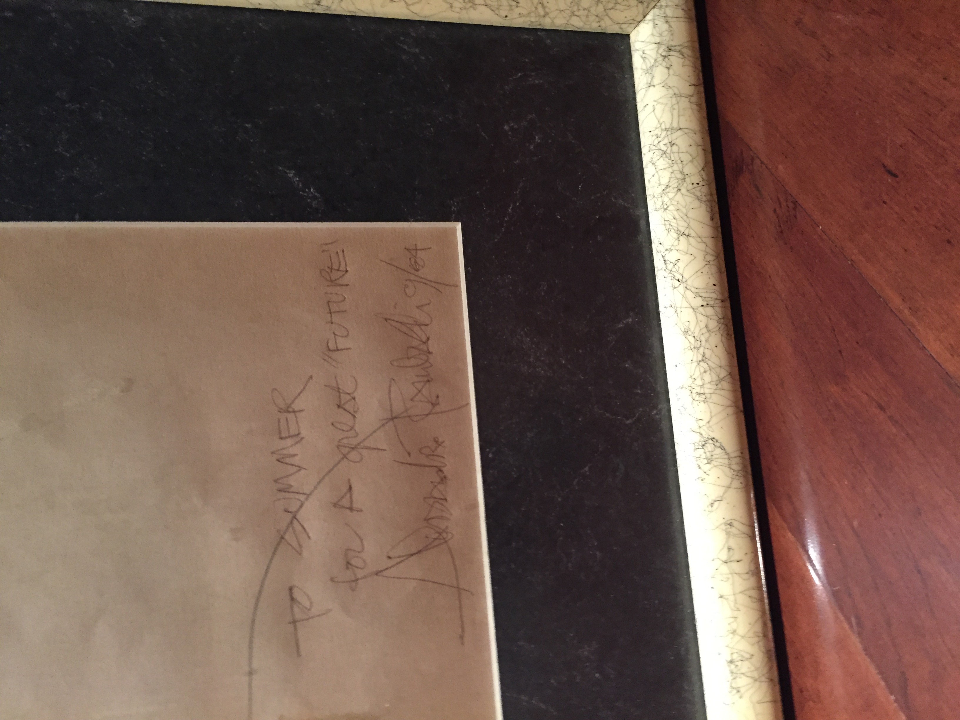 Original Charcoal Sketch of E.T. on Paper