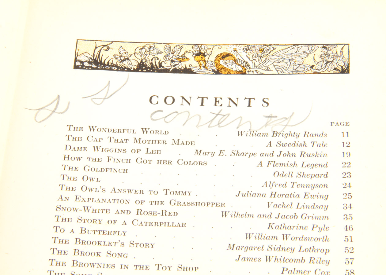 1920s Five Volume Set of "My Bookhouse" Nursery Rhymes