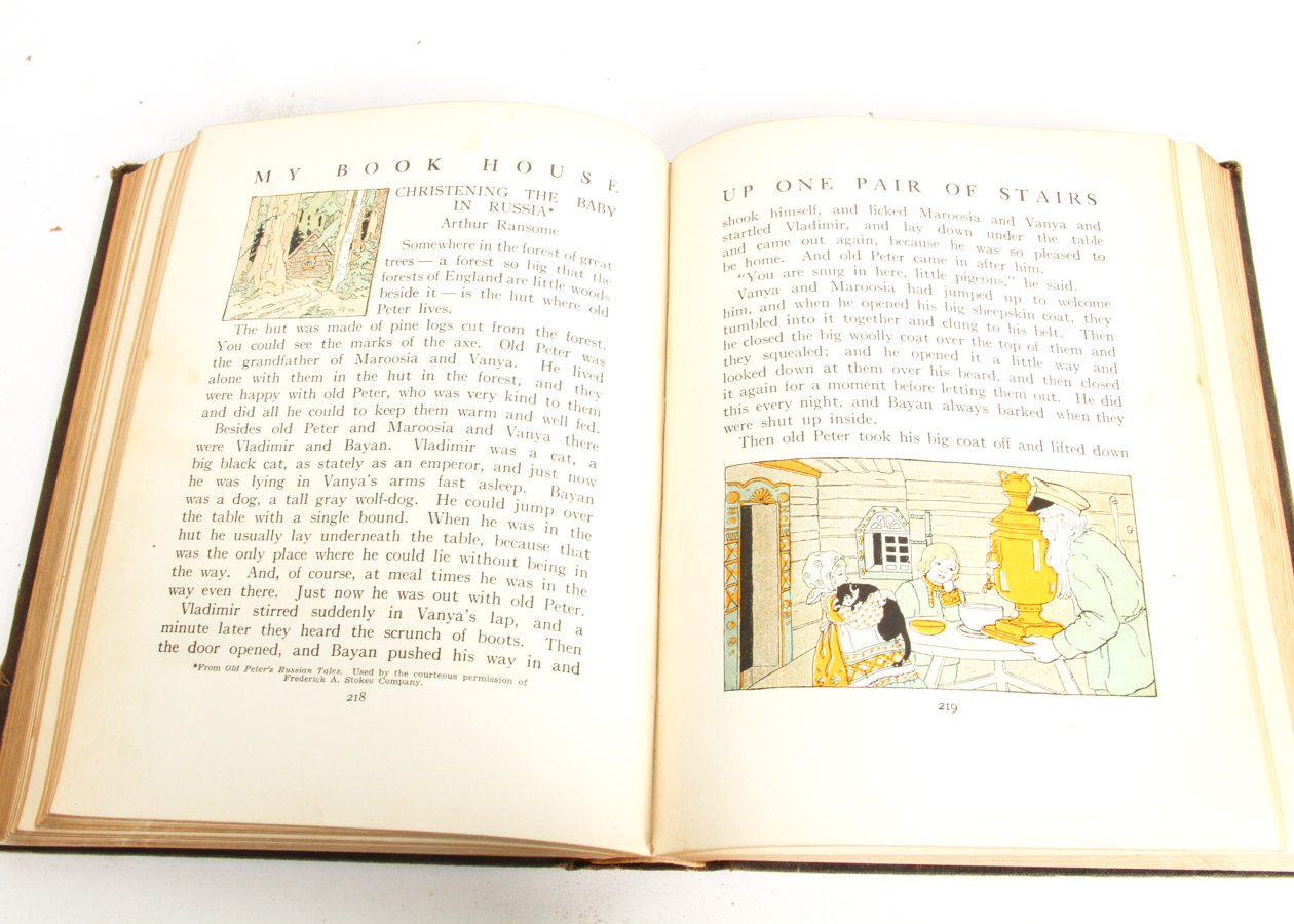 1920s Five Volume Set of "My Bookhouse" Nursery Rhymes