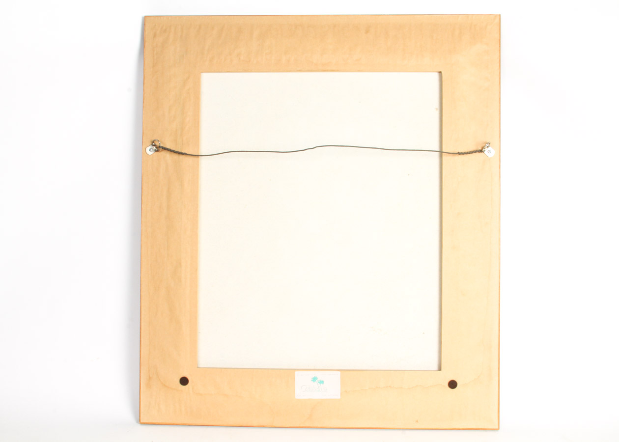 Original R. Danford Oil on Canvas Waterfall Painting