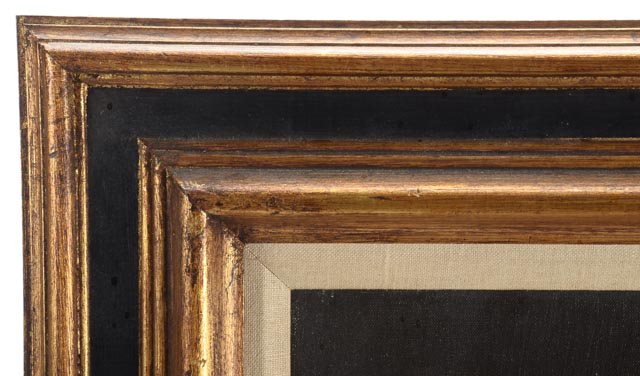 Guszich Signed Original Judaica Oil on Canvas Portrait of Rabbi