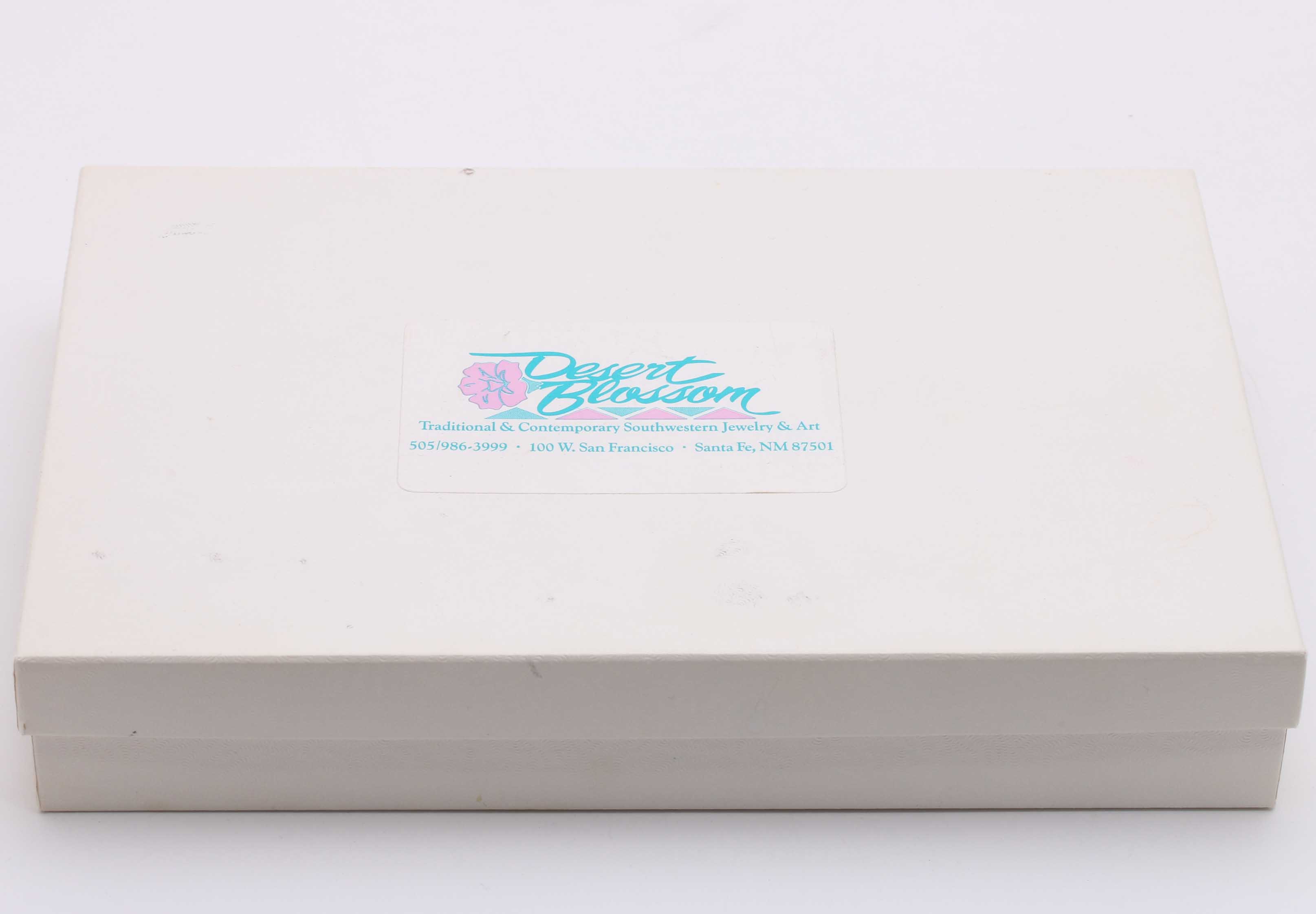 Sterling and Turquoise Squash Blossom Necklace and Earrings