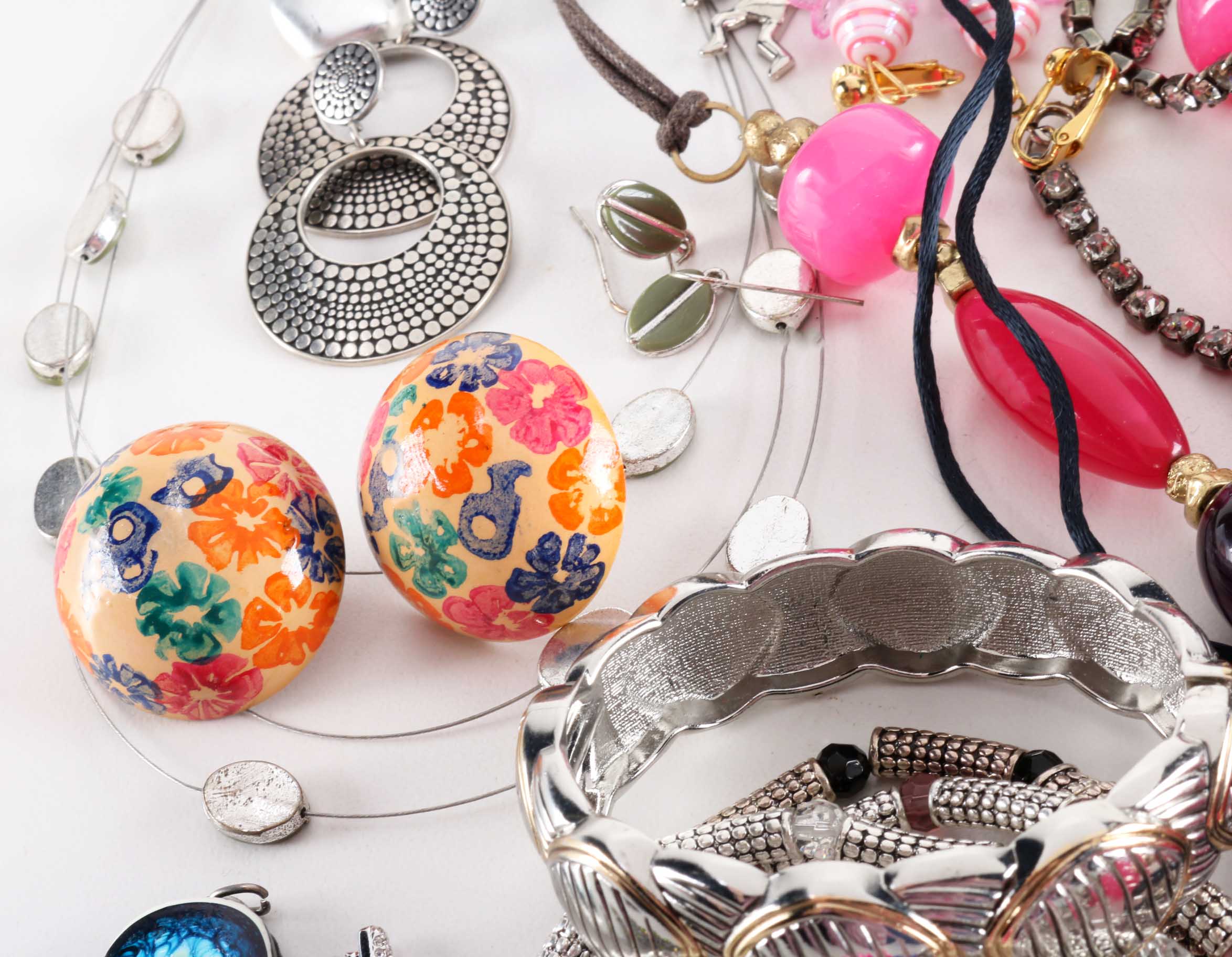 Silver Tone Costume Jewelry