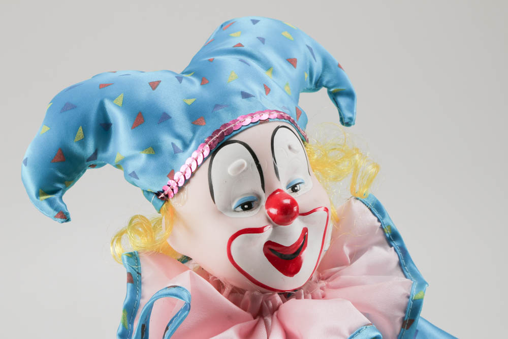 The Heritage Mint Ltd. Porcelain Clown Dolls