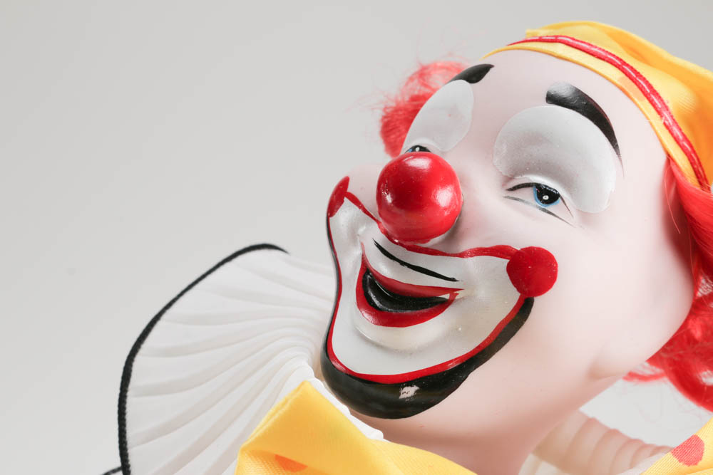 The Heritage Mint Ltd. Porcelain Clown Dolls