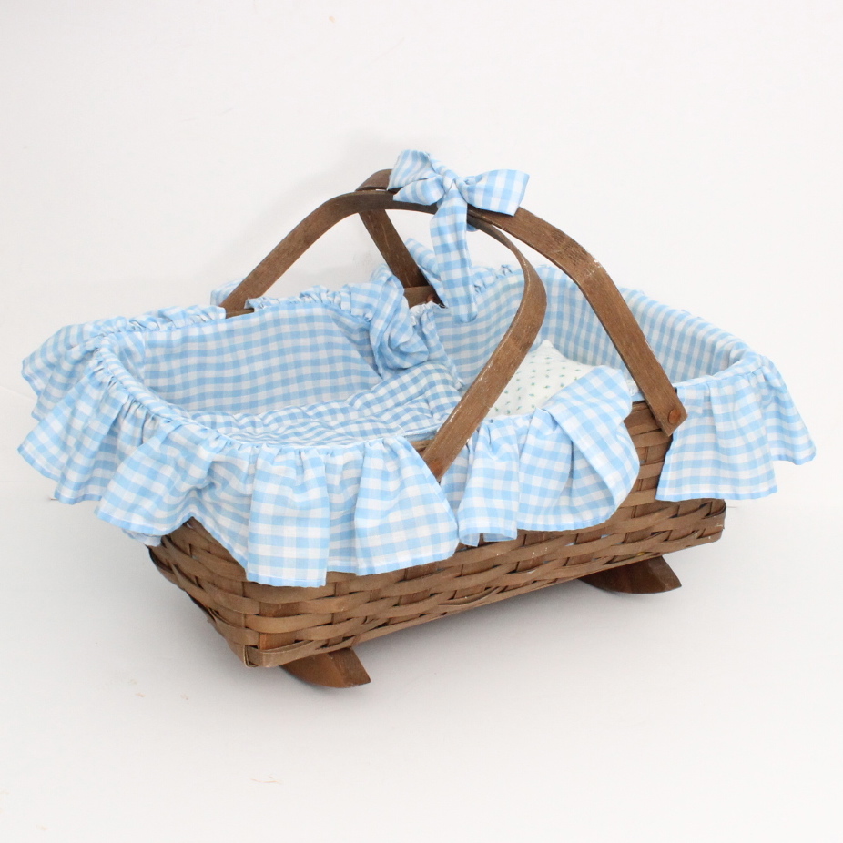 Vintage Longaberger Basket Cradle EBTH