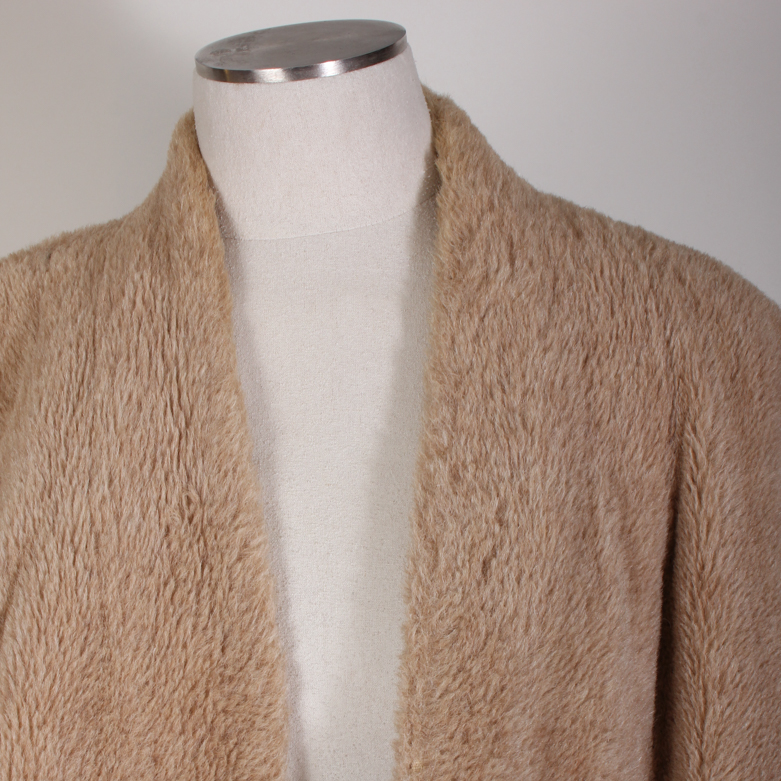 Women's Vintage Tan​ ​Faux​ ​Fur​ ​Coat
