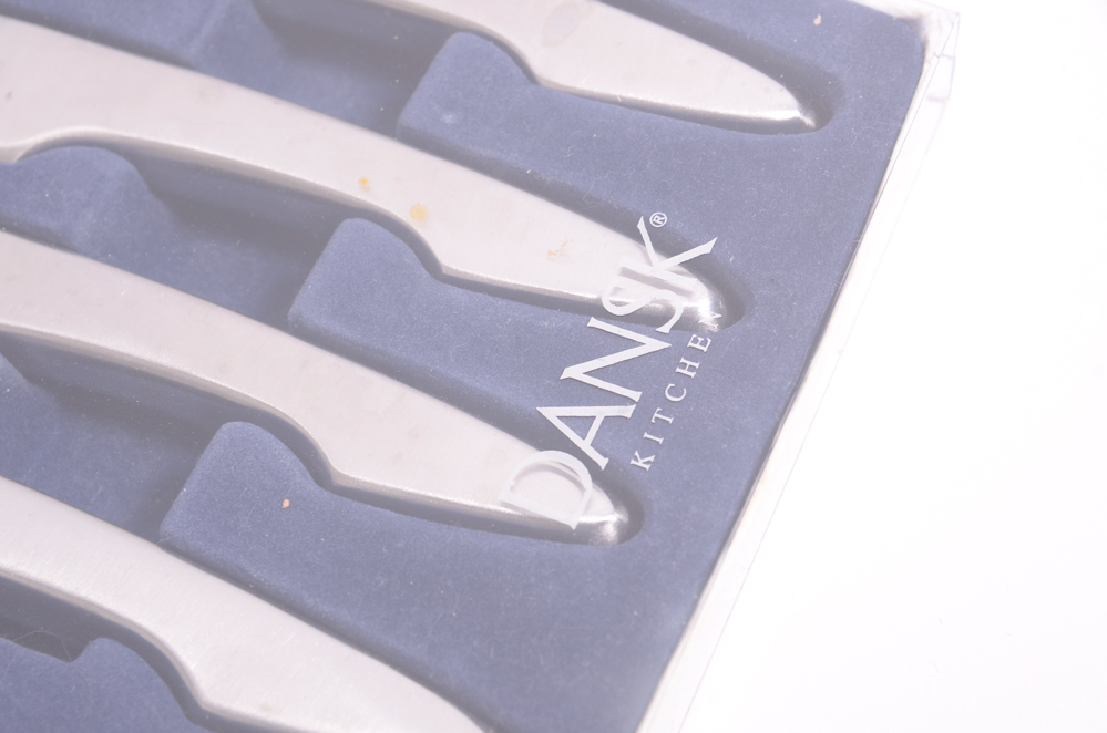 Dansk Parallel Diamond Flatware for Eight Place Settings