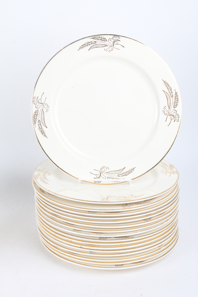 Lifetime "Prairie Gold" China Tableware Set