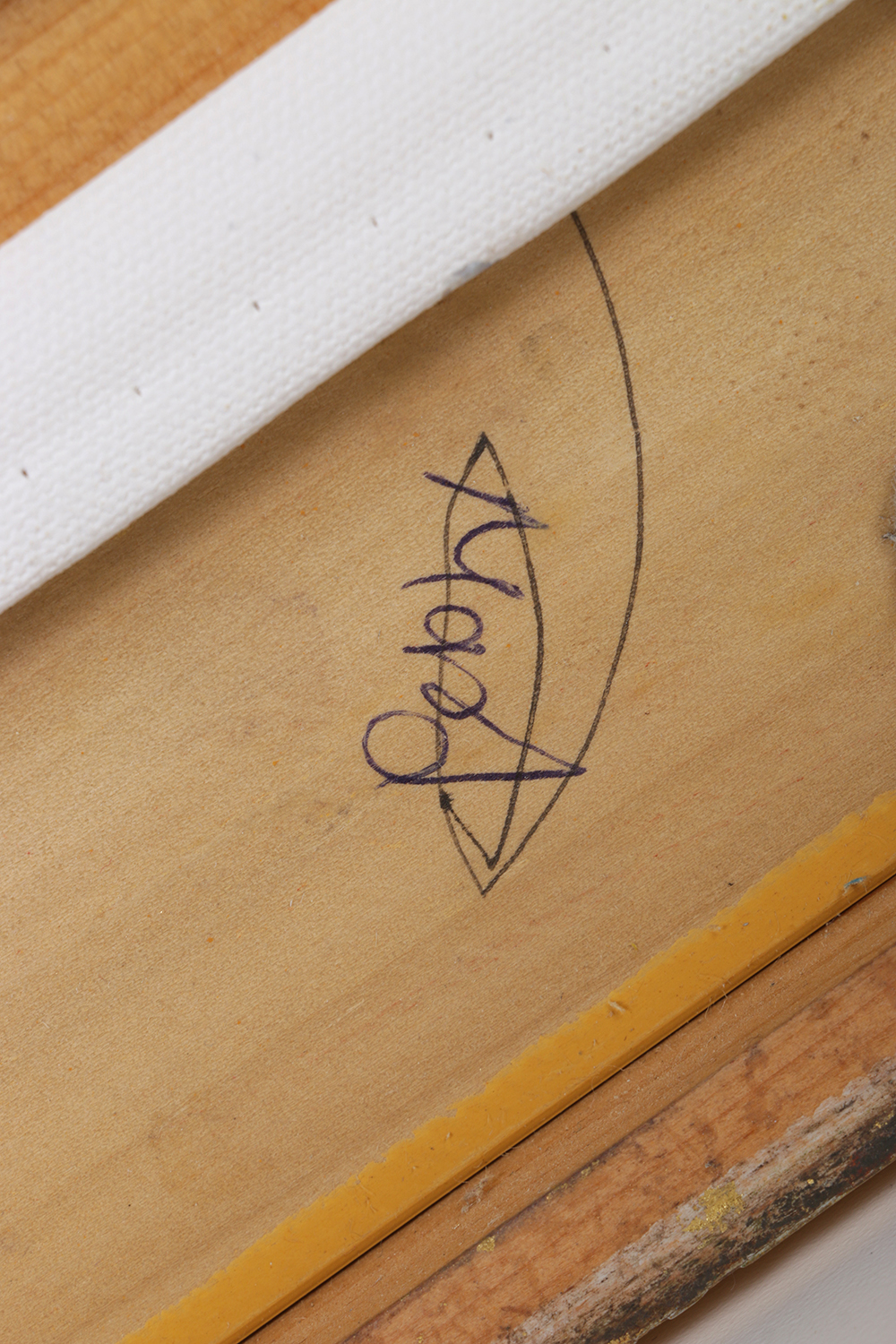 Nancy Pendery Oil Painting on Canvas "The Smoke House"