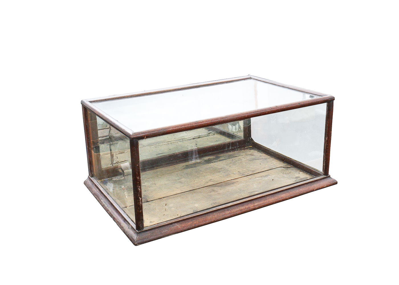 Antique Glass Display Cabinet