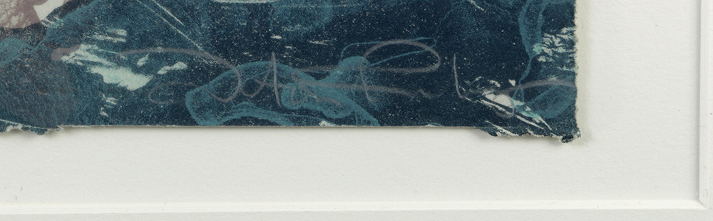 Tony Rubey Limited Edition Lithograph on Paper "Bridge Barrier"