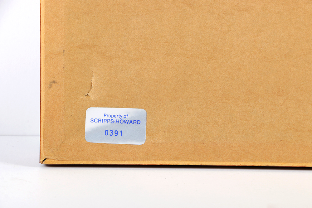 Tony Rubey Limited Edition Lithograph on Paper "Bridge Barrier"