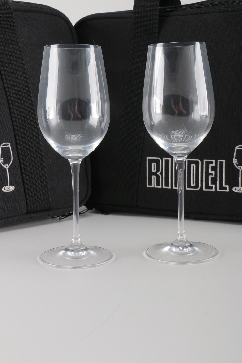 Riedel Wine Glass Set and Carrying Bags