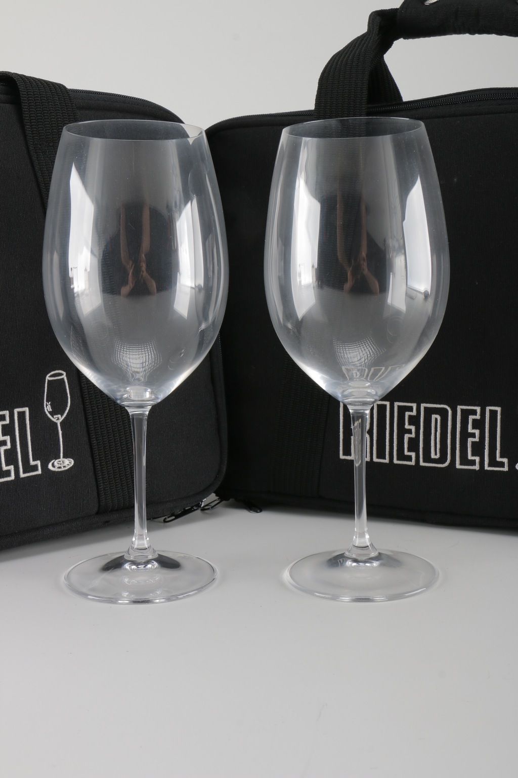 Riedel Wine Glass Set and Carrying Bags
