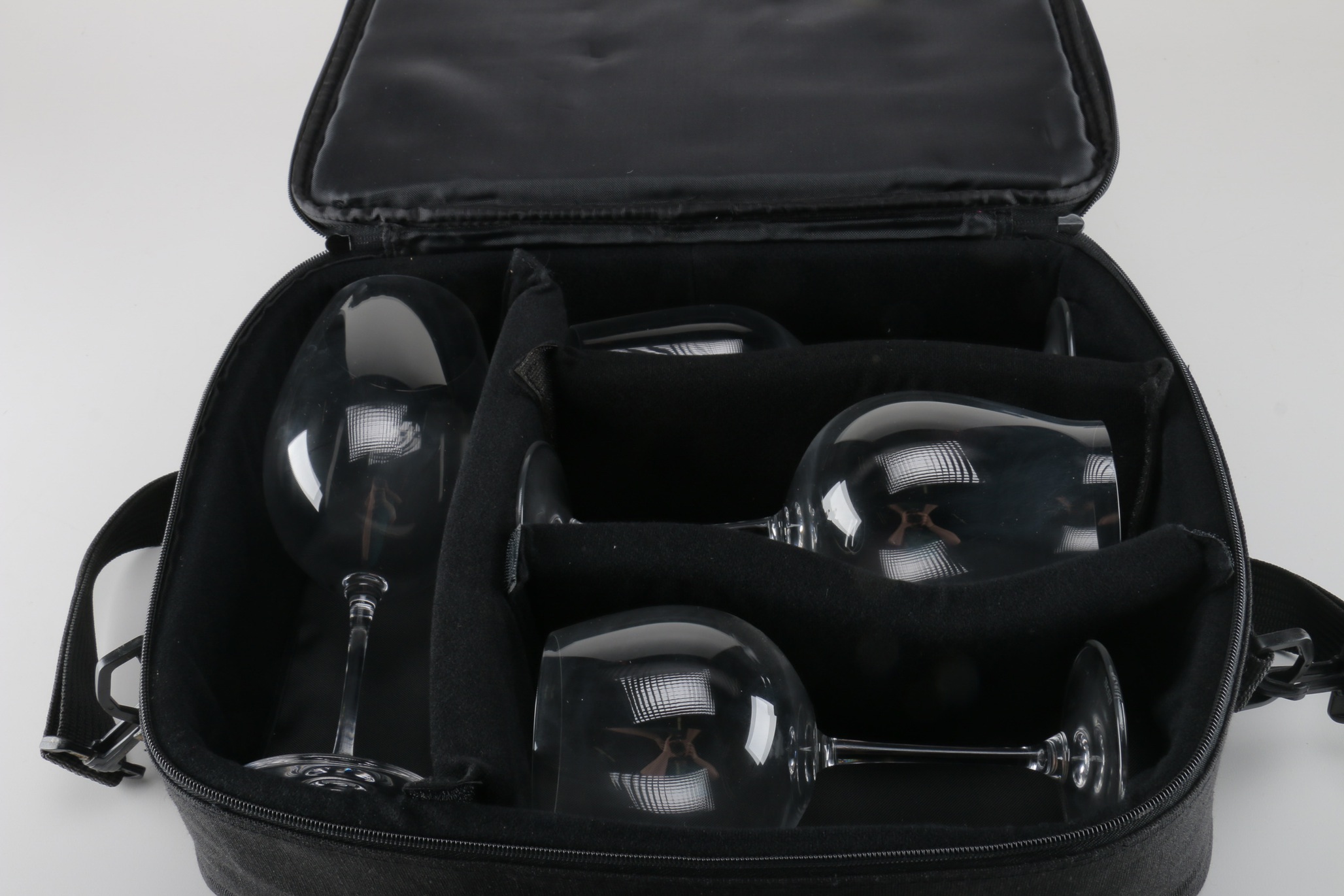 Riedel Wine Glass Set and Carrying Bags