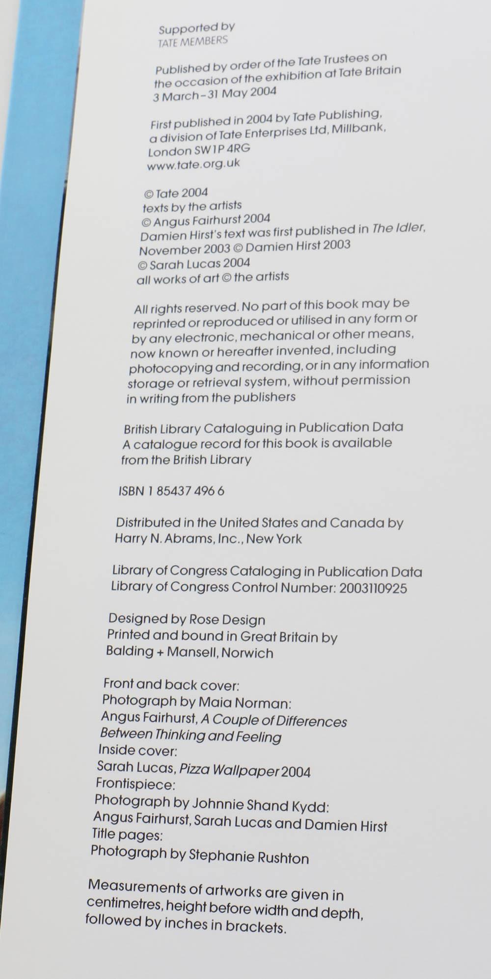 Books and Exhibition Catalogs on Contemporary Sculpture