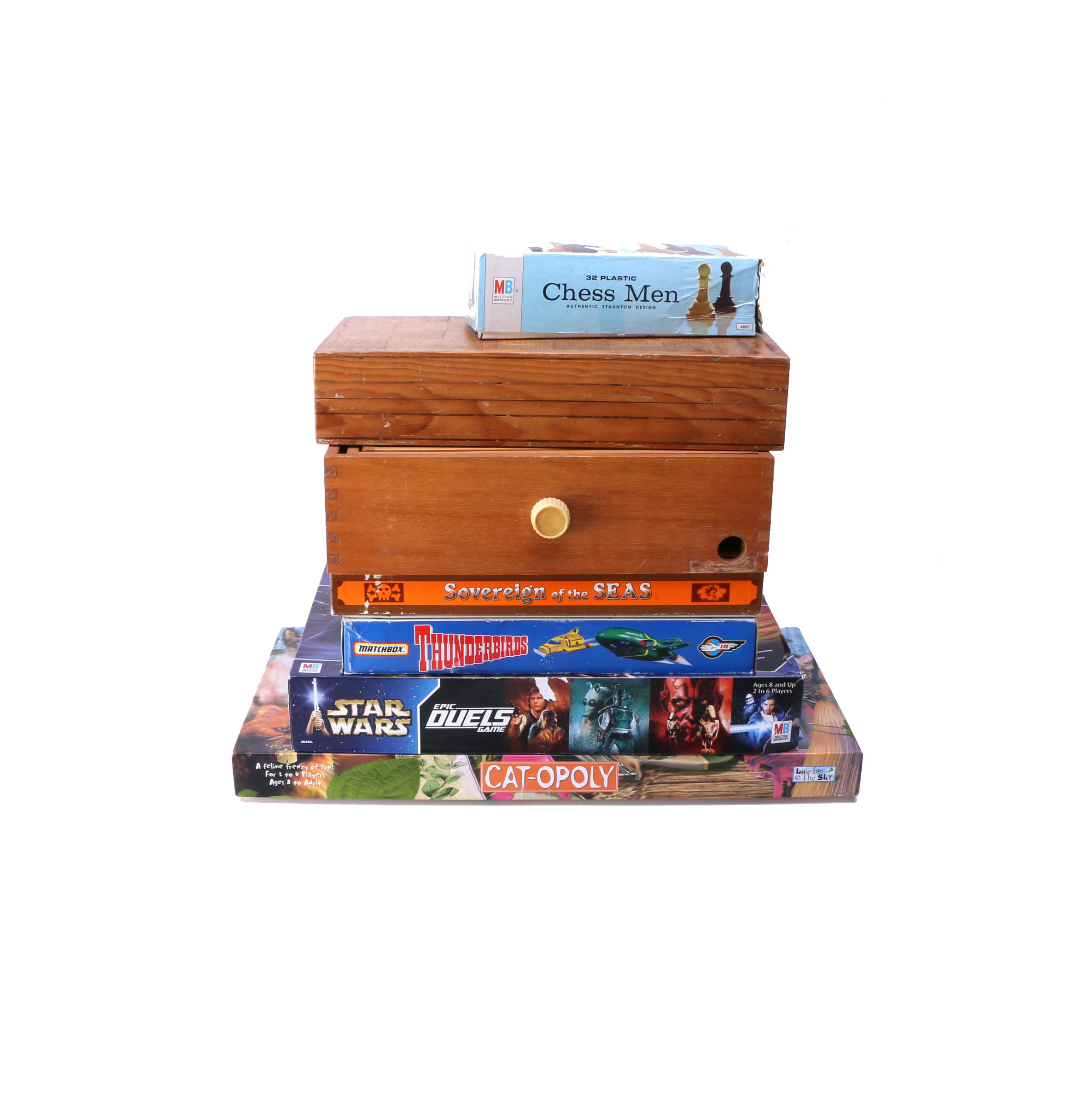 Board Game and "Thunderbirds" Playset Collection